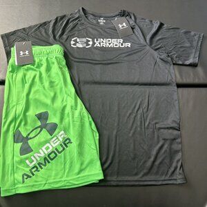 NWT Under Armour Athletic Set Boys Youth Size XL